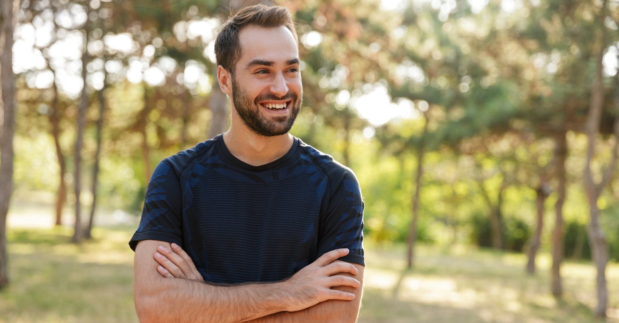 Photo of a happy man after an erectile dysfunction treatment